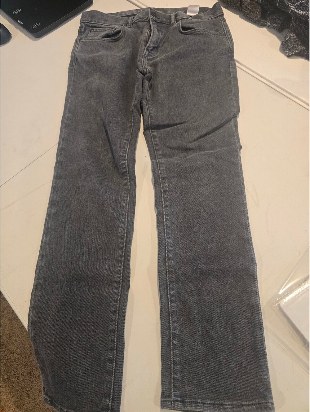 Banana Republic Traveler Slim Fit Jeans 31x30 Gray